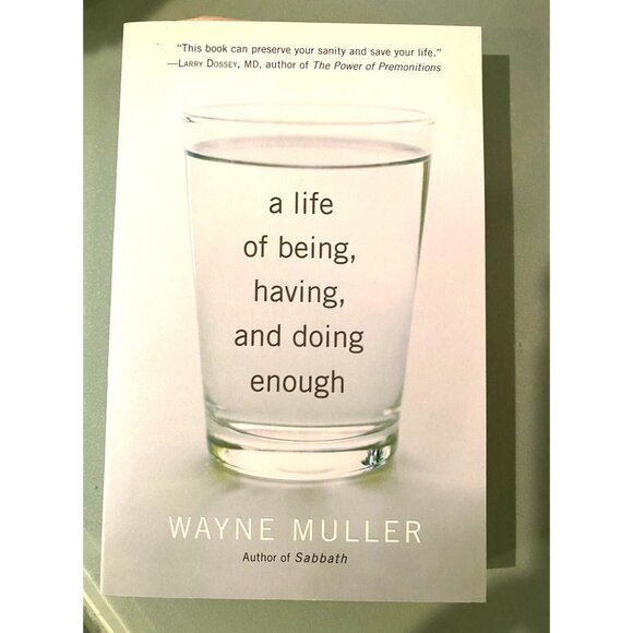 A Life Of Being Having And Doing Enough By Wayne Muller - Picture 1 of 2